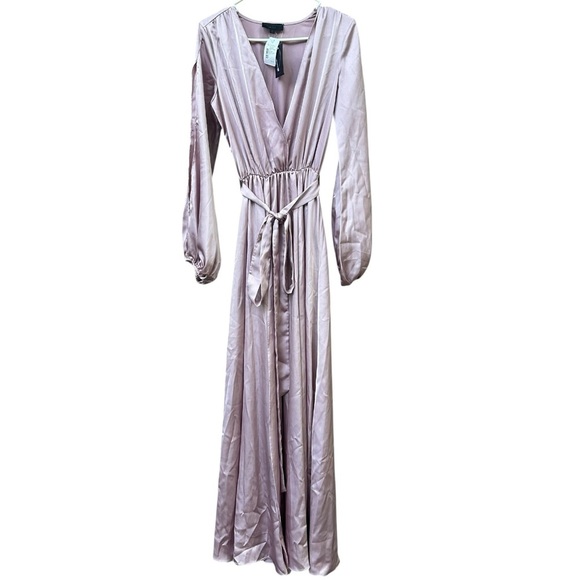 Michael Costello x Revolve Eric Gown Mauve - Picture 2 of 7